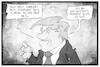 Cartoon: Präsident Trump (small) by Kostas Koufogiorgos tagged karikatur,koufogiorgos,illustration,cartoon,trump,präsident,bücher,enthüllung,usa,wichtigkeit