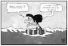 Cartoon: Puigdemont (small) by Kostas Koufogiorgos tagged karikatur,koufogiorgos,illustration,cartoon,puigdemont,katalonien,spanien,flüchtling,auslieferung,haftbefehl,interpol,politik,separatist