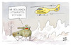 Cartoon: Puma-Panne (small) by Kostas Koufogiorgos tagged karikatur,koufogiorgos,puma,panzer,adac,luftnahunterstützung