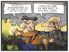 Cartoon: Rentenversicherung (small) by Kostas Koufogiorgos tagged karikatur,koufogiorgos,illustration,cartoon,rentner,rentenversicherung,geld,altersarmut,jubiläum,politik