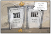 Cartoon: Russische Pressefreiheit (small) by Kostas Koufogiorgos tagged karikatur,koufogiorgos,illustration,cartoon,pressefreiheit,russland,putin,tuerkei,erdogan,gefaengnis,zelle