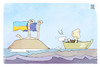 Cartoon: Schlangeninsel (small) by Kostas Koufogiorgos tagged karikatur,koufogiorgos,schlangeninsel,russland,ukraine,putin