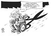 Cartoon: Schuldenschnitt (small) by Kostas Koufogiorgos tagged schäuble,griechenland,schuldenschnitt,haircut,hilfe,euro,krise,europa,karikatur,koufogiorgos