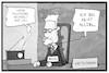 Cartoon: Schwarz-Grün (small) by Kostas Koufogiorgos tagged karikatur,koufogiorgos,illustration,cartoon,niedersachsen,twesten,kretschmann,gruene,cdu,schwarz,gruen,politik,partei
