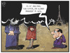 Cartoon: Smog in Paris (small) by Kostas Koufogiorgos tagged karikatur,koufogiorgos,cartoon,illustration,paris,smog,umwelt,luft,verschmutzung,hollande,eiffelturm,frankreich,klima,abgase