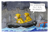 Cartoon: Sommeranfang (small) by Kostas Koufogiorgos tagged karikatur,koufogiorgos,sommeranfang,regen,wasser,hochwasser,flut,schlauchboot,wetter