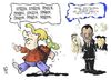 Cartoon: Sparpolitik (small) by Kostas Koufogiorgos tagged merkel,obama,sparpolitik,20,gipfel,europa,schulden,krise,wirtschaft,karikatur,kostas,koufogiorgos