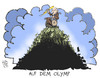 Cartoon: Steuergeld-Olymp (small) by Kostas Koufogiorgos tagged schäuble,olymp,zeus,steuergeld,berg,griechenland,geld,wirtschaft,karikatur,koufogiorgos