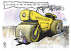 Cartoon: Strompreisbremse (small) by Kostas Koufogiorgos tagged strompreis,geld,kosten,energiekonzern,michel,bremse,eeg,energie,wende,karikatur,kostas,koufogiorgos