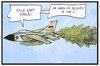 Cartoon: Syrien-Einsatz (small) by Kostas Koufogiorgos tagged karikatur,koufogiorgos,illustration,cartoon,bundeswehr,tornado,flugzeut,einsatz,geld,euro,kosten,militär,syrien