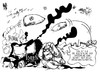 Cartoon: Syrien (small) by Kostas Koufogiorgos tagged syrien,waffenruhe,gefecht,krieg,konflikt,frieden,botschaft,waffe,munition,assad,karikatur,kostas,koufogiorgos