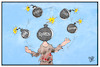 Cartoon: Syrien (small) by Kostas Koufogiorgos tagged karikatur,koufogiorgos,illustration,cartoon,syrien,jonglieren,jongleur,spiel,bombe,krieg,konflikt,explosiv