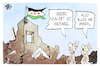 Cartoon: Syriens Zukunft (small) by Kostas Koufogiorgos tagged karikatur,koufogiorgos,syrien,zukunft,krieg,ungewissheit