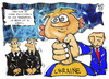 Cartoon: Ukraine im Würgegriff (small) by Kostas Koufogiorgos tagged karikatur,koufogiorgos,cartoon,illustration,eu,europa,iwf,währungsfond,ukraine,russland,putin,hilfe,finanzhilfe,geld,wirtschaft,würgegriff,politik