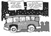 Cartoon: Ukrainische Polizei (small) by Kostas Koufogiorgos tagged bus,panzer,kiew,ukraine,demonstration,protest,polizei,demokratie,karikatur,koufogiorgos