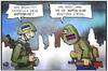 Cartoon: Was bedeutet Waffenruhe? (small) by Kostas Koufogiorgos tagged karikatur,koufogiorgos,cartoon,illustration,ukraine,separatist,soldat,waffen,ruhe,krieg,konflikt,politik,krise,donbass