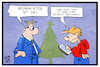 Cartoon: Weihnachten kommt (small) by Kostas Koufogiorgos tagged karikatur,koufogiorgos,illustration,cartoon,weihnachten,handy,smartphone,vater,sohn,digital,medien,nachricht,feier