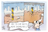 Cartoon: Wetterextreme (small) by Kostas Koufogiorgos tagged karikatur,koufogiorgos,wetter,wetterextrem,klima,dürre,flut