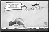 Cartoon: Winterzeitexit (small) by Kostas Koufogiorgos tagged karikatur,koufogiorgos,illustration,cartoon,sommerzeit,exit,balearen,spanien,zeit,uhr,umstellung,brexit,europa,insel,meer