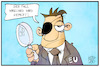 Cartoon: Wirecard-Prüfung (small) by Kostas Koufogiorgos tagged karikatur,koufogiorgos,illustration,cartoon,wirecard,prüfung,eu,blind,lupe,wirtschaft,europäische,union