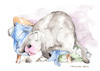 Cartoon: Pets (small) by Marlene Pohle tagged haustiere,hund,plätzchen