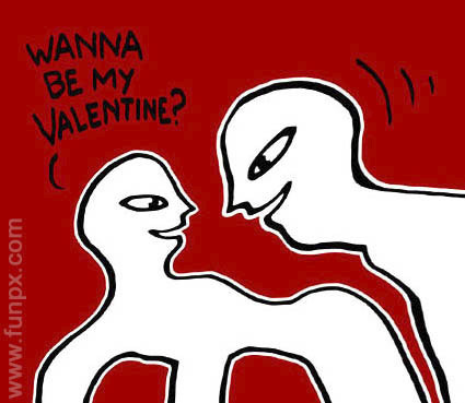 Cartoon: Valetine (medium) by illustrator tagged valentine,valentino,card,kart,kaart,cartoon,illustration,peter,welleman,gay,schwul,queer