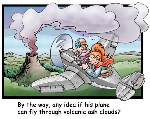 Vulcanic clouds are a problem