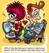 Cartoon: Sex at the office (small) by illustrator tagged sex,love,romance,attraction,lust,boss,manager,work,office,computer,percentage,statistics,cartoon,illustration