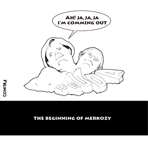 Cartoon: Merkozy. Chapter I (medium) by Conntra tagged europe