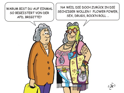 Cartoon: Brigitte (medium) by JotKa tagged politik,lifestyle,afd,sechziger,jahre,drugs,rockmusik,musik,hippies,flower,power,san,francisco,beatles,politik,lifestyle,afd,sechziger,jahre,sex,drugs,rockmusik,musik,hippies,flower,power,san,francisco,beatles