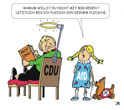 Cartoon: Rabenmutter (medium) by JotKa tagged rabenmutter,merkel,cdu,afd,thüringen,höcke,koalitionen,sondierungen,parteien,politiker,wahlen,wahlergebnisse,rabenmutter,merkel,cdu,afd,thüringen,höcke,koalitionen,sondierungen,parteien,politiker,wahlen,wahlergebnisse