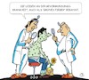 Cartoon: Grünes Fieber (small) by JotKa tagged beformundungen,moralisten,ideologien,parteien,politiker,oberlehrer,verbote,die,grünen,fieber,krankheiten,arzt