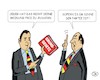 Cartoon: Meinungen (small) by JotKa tagged meinungsfreiheit parteiräson grundgesetz parteien demokratie spd sarrazin maaßen
