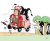 Cartoon: Neustart mit Doppelspitze (small) by JotKa tagged spd,doppelspitze,norbert,walter,borjans,saskia,esken,politik,parteien,groko,neustart,wählerstimmen