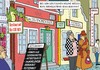 Cartoon: Restaurantbesuch (small) by JotKa tagged restaurants lokale essen trinken küche nahrungsmittel nahrung ernährung natur umwelt massentierhaltung antibiotika pestizide dioxin lebensmitttel lebensmittelskandale lebensmittel