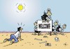 Cartoon: Willkommen (small) by JotKa tagged willkommen,welcome,wüste,geier,notfall,durst,hunger,einsamkeit,verirrt,abenteuer,horror,angst,hitze,sonne,forscher,forschung,expeditionen