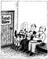 Cartoon: no title (small) by King George tagged büro,messer,kopf,bein,