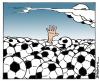 Cartoon: Fußballmanie (small) by Micha Strahl tagged micha strahl em fußball europameisterschaft fußballfieber