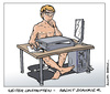 Cartoon: Nackt-Scanner (small) by Micha Strahl tagged micha,strahl,nacktscanner,nackt,scanner,sicherheit,kontrolle,ganzkörperscanner,flughafen