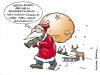 Cartoon: Weihnachtsgeld (small) by Micha Strahl tagged micha strahl weihnachten weihnachtsgeld mindestlohn weihnachtsmann xmas