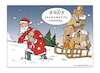Cartoon: Weihnachtsmann DIY (small) by Micha Strahl tagged micha,strahl,weihnachtsmann,fachkräftemangel,santa,claus,xmas
