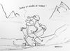 Cartoon: Sicher ist sicher ist sicher (small) by Eggs Gildo tagged merkel,schumacher,schumi,skifahrer,sicherheit