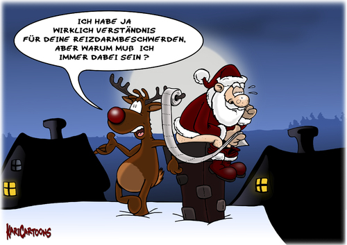 Cartoon: Reizdarmbeschwerden (medium) by karicartoons tagged winter,weihnachtszeit,weihnachten,wehnachtsmann,rentier,reizdarmbeschwerden,reizdarm,nikolaus,klopapier,kamin,kacken,advent,advent,kacken,kamin,klopapier,nikolaus,reizdarm,reizdarmbeschwerden,rentier,wehnachtsmann,weihnachten,weihnachtszeit,weihnachtsmann