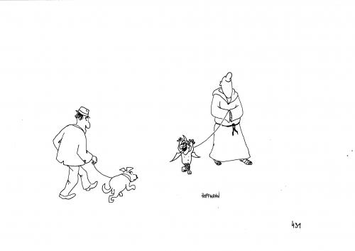 Cartoon: no title (medium) by Frank Hoffmann tagged no,tag,