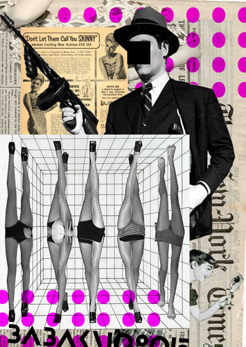 Cartoon: Digital Collage (medium) by Babak Mo tagged fashion,dada,art,babakmo,babak,mo,collage,digital,modern