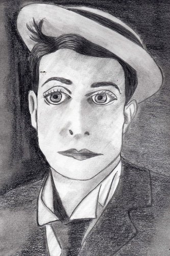 Cartoon: Buster Keaton (medium) by Marcello tagged buster,keaton