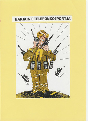 Cartoon: Phone Center (medium) by Dluho tagged phone