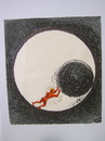 Cartoon: Sisyphus (small) by Dluho tagged sisyphus