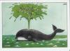 Cartoon: Whale (small) by Dluho tagged water whale
