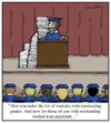 Cartoon: Outstanding Payments (small) by Humoresque tagged college,colleges,university,universities,graduation,graduations,grad,school,schools,diploma,diplomas,student,loan,loans,payment,payments,fee,fees,tuition,cost,costs,fund,funds,funding,grade,grades,financial,aid,outstanding,debt